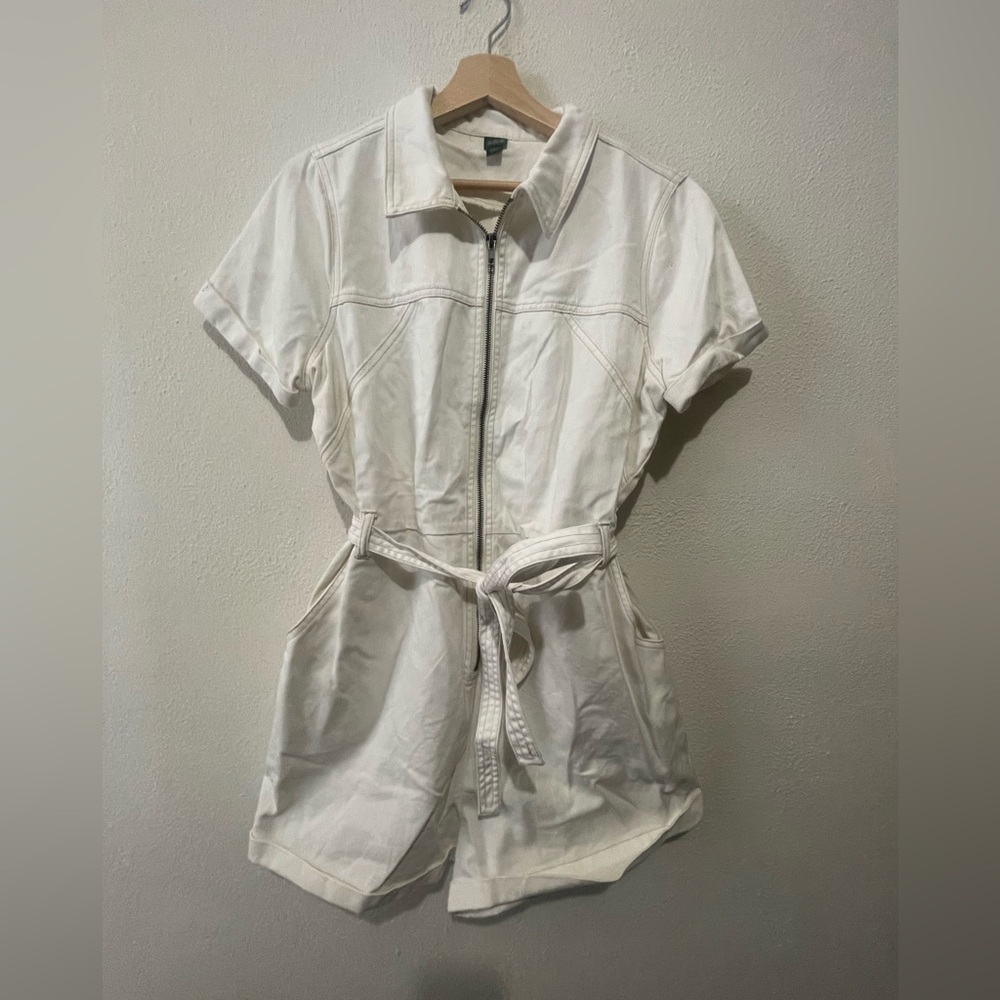 White Romper
